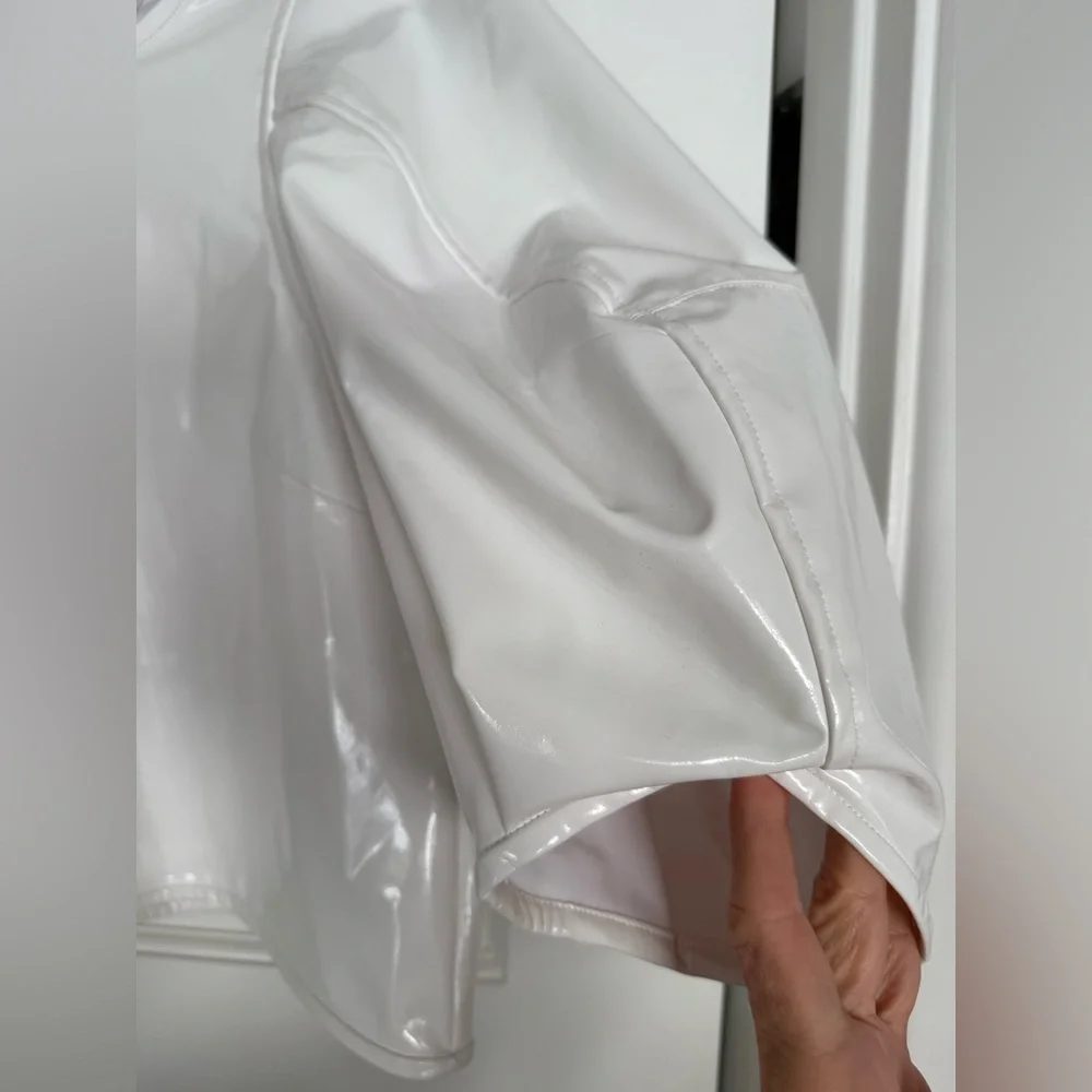 Melitta Baumeister Vinyl crop top - Picture 3 of 5